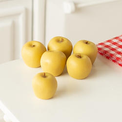 Dollhouse Miniature Yellow Apples