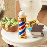 Miniature Brass Barber Pole