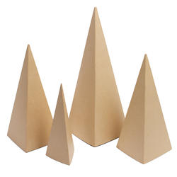 Assorted Size Paper Mache Cones