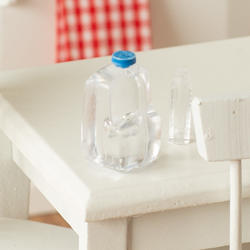 Dollhouse Miniature Clear Gallon Water Jug