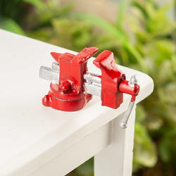 Dollhouse Miniature Vice, Red