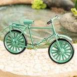 Miniature Small Green Bicycle