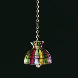 Miniature Bell Tiffany Hanging Lamp