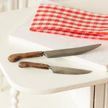 Set of Miniature Vintage Look Butcher's Meat Knives