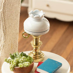 Dollhouse Miniature Kerosene Lamp