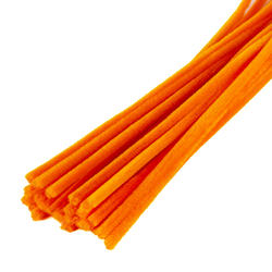 Orange Pipe Cleaners