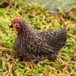 Miniature Nesting Brown Hen