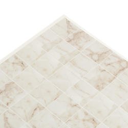Dollhouse Miniature White Marble Tile Flooring
