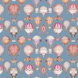 Dollhouse Miniature Hot Air Balloon Wallpaper