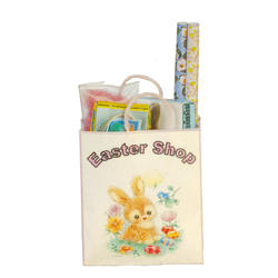 Dollhouse Miniature Easter Shopping Bag