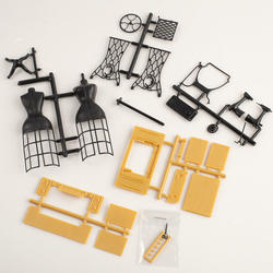 Ready to Assemble Dollhouse Miniature Sewing Room Kit