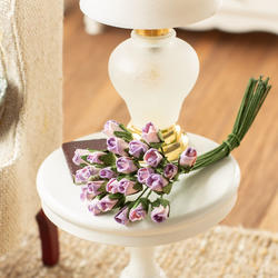 Miniature Lavender Rose Bud Stems