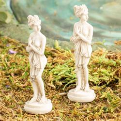 Dollhouse Miniature Woman Statues