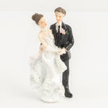 Traditional Bride and Groom Wedding Figurine