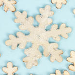 Wood Snowflake Cutouts