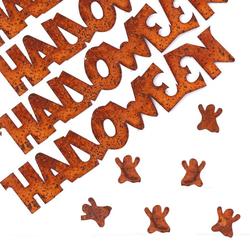 Assorted Primitive Rusty Tin Halloween Cutouts