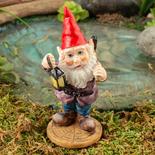 Miniature Garden Gnome with Lantern
