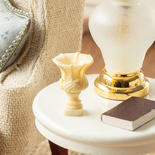 Dollhouse Miniature Ivory Urn