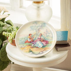 Miniature Romance Collectible Platter