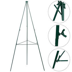 Green Wire Floral Easel Display Stand