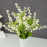 Cream Artificial Lily of the Valley Bush
