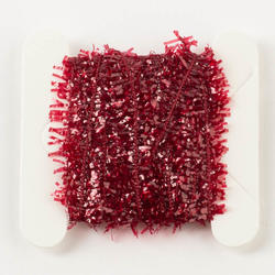 Miniature Cranberry Red Iridescent Tinsel Garland