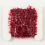 Miniature Cranberry Red Iridescent Tinsel Garland