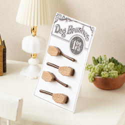 Dollhouse Miniature Dog Brush Display
