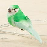 Green Natural Feather Mushroom Bird