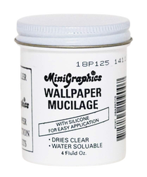 Wallpaper Mucilage - Dollhouse Wallpaper Paste