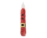 Primitive Santa LED Battery-Operated Taper Candle