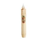 Rustic Autumn Pumpkin LED Battery Operated Taper Candle