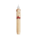 Red Truck LED Battery Operated Taper Candle