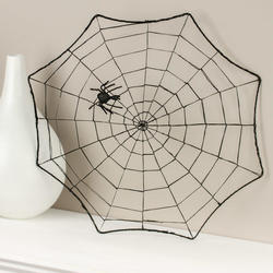 Spider and Spider Web Halloween Decoration