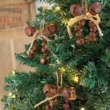 Bulk Case of 288 Rustic Bells Ornaments