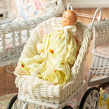 "Katie Peterson" Miniature Country Baby Dollhouse Doll