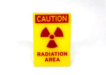 Miniature CAUTION Radiation Area