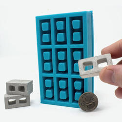 Miniature Cinder Block Mold