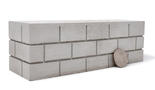 Miniature Concrete Block Wall