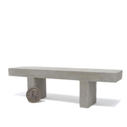 Miniature Concrete Bench