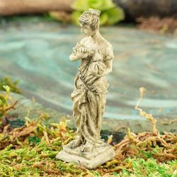 Dollhouse Miniature Green Goddess Statue