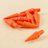Miniature Straight Snowman Carrot Noses