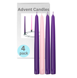 Box of Traditional Advent Taper Candles