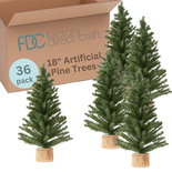 Bulk Case of 36 Artificial Christmas Tree