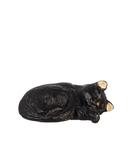 Dollhouse Miniature Black Cat Sleeping