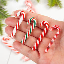 Set of 16 Resin Candy Canes