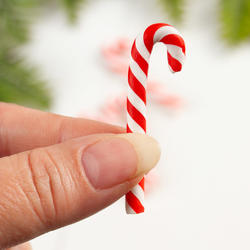 Mini Red and White Candy Canes