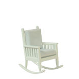 Dollhouse Miniature Blue Rocking Chair