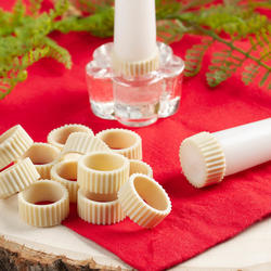 Ivory Rubber Candle Grippers for Taper Candles