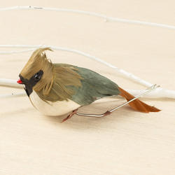 Artificial Female Cardinal Bird
